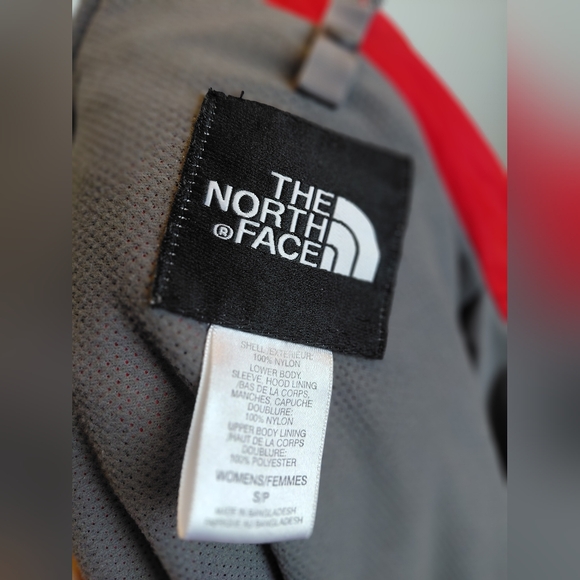 The North Face Vibrant Red Jacket with Gray Details - Picture 13 of 14